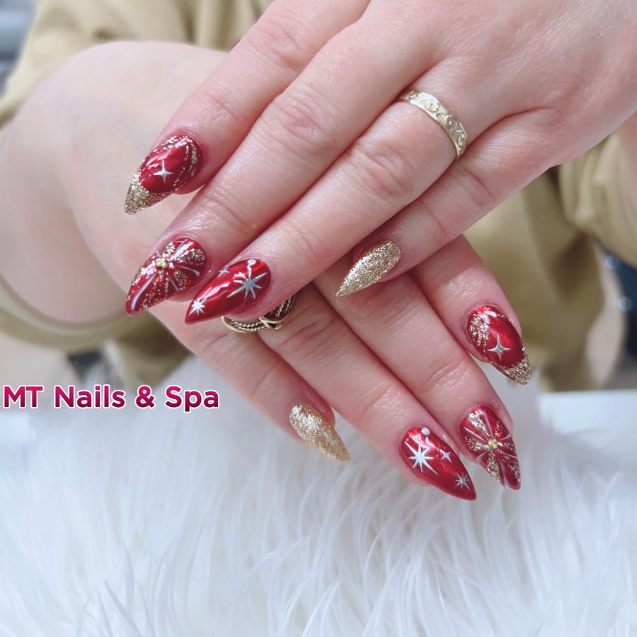 Winter Nails at MT Nails & Spa